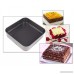 Tosnail 3 Piece Nonstick Springform Pan Set | One Square One Round & One Heart-Shaped Cheesecake Pans | Top Rack Dishwasher Safe - B01CCQAAX6